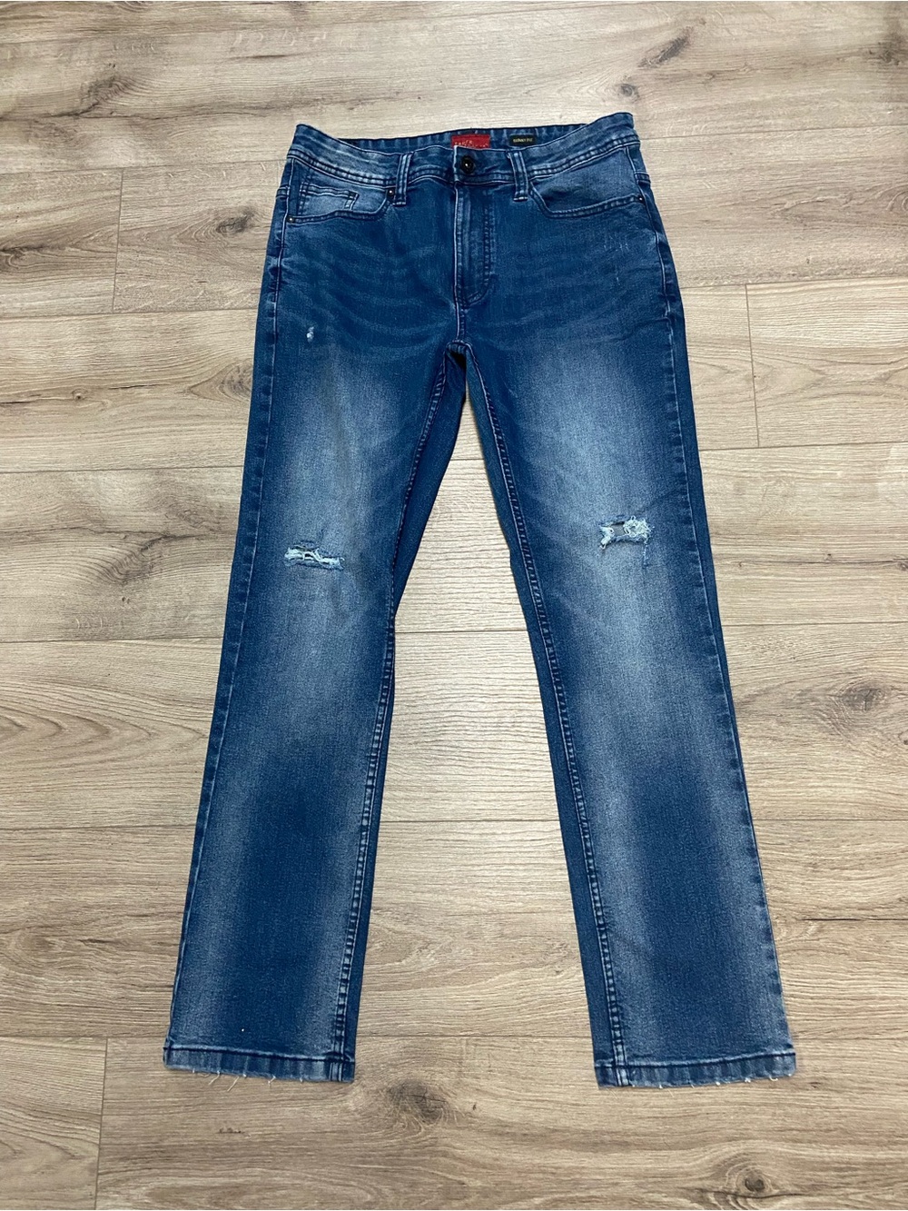 Truth Substance Common Sense Men’s Skinny Fit 32 Distressed Jeans